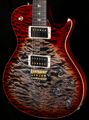 PRS Wood Library Willcutt Exclusive Tremonti Quilt 10 Top Charcoal Cherry Burst (403)