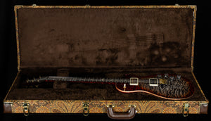 PRS Wood Library Willcutt Exclusive Tremonti Quilt 10 Top Charcoal Cherry Burst (403)