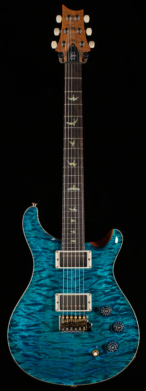 PRS Wood Library Willcutt Exclusive DGT Quilt Maple Carroll Blue 10 Top (908)