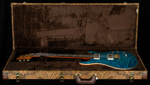 PRS Wood Library Willcutt Exclusive DGT Quilt Maple Carroll Blue 10 Top (908)