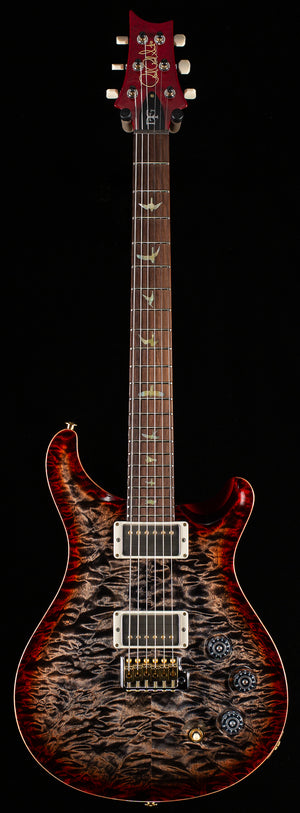 PRS Wood Library Willcutt Exclusive DGT Quilt Maple Charcoal Cherry Burst 10 Top (910)