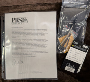 PRS Wood Library Willcutt Exclusive DGT Quilt Maple Charcoal Cherry Burst 10 Top (910)