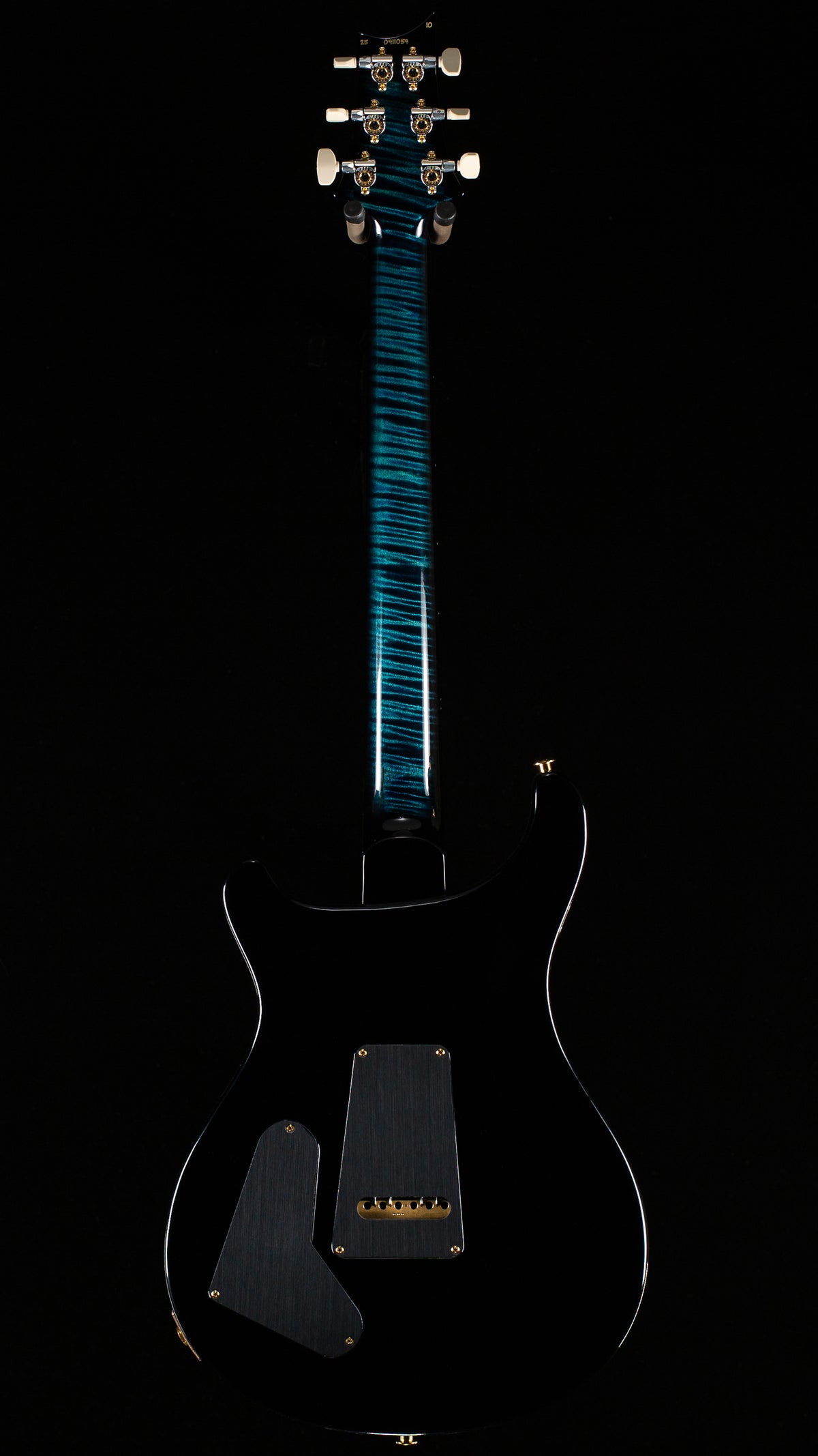 PRS Wood Library Willcutt Exclusive Special Semi-Hollow Quilt Maple Cobalt Smokeburst 10 Top (054)