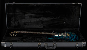 PRS Wood Library Willcutt Exclusive Special Semi-Hollow Quilt Maple Cobalt Smokeburst 10 Top (054)