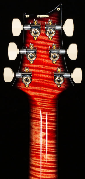 PRS Wood Library Willcutt Exclusive Special Semi-Hollow Quilt Maple Blood Orange Smokeburst 10 Top (056)