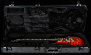 PRS Wood Library Willcutt Exclusive Special Semi-Hollow Quilt Maple Blood Orange Smokeburst 10 Top (056)