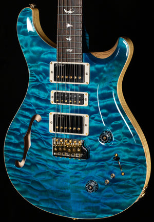 PRS Wood Library Willcutt Exclusive Special Semi-Hollow Quilt Maple Carroll Blue 10 Top (061)