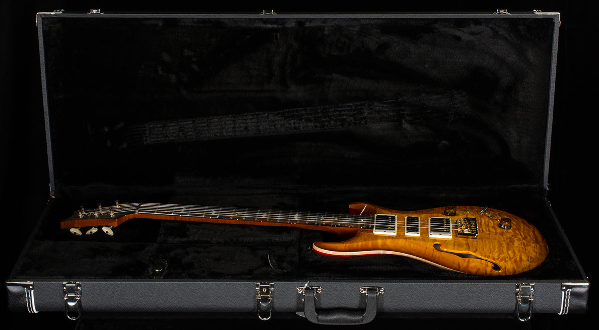 PRS Wood Library Willcutt Exclusive Special Semi-Hollow Quilt Maple McCarty Sunburst 10 Top (062)