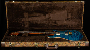 PRS Wood Library Willcutt Exclusive DGT Quilt Maple Carroll Blue 10 Top (432)