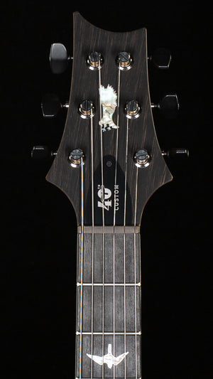 PRS 40th Anniversary Custom 24 Satin Figured Mango Top Charcoal (051)