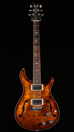 PRS Wood Library Willcutt Exclusive Hollowbody II Piezo Copperhead Burst Stained Neck 10 Top (085)