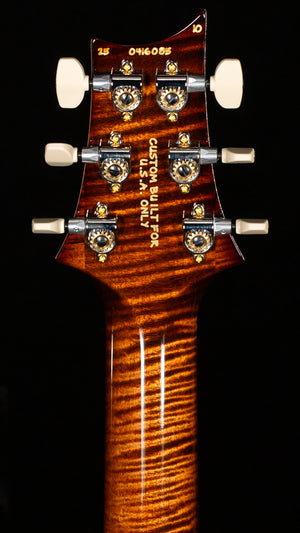 PRS Wood Library Willcutt Exclusive Hollowbody II Piezo Copperhead Burst Stained Neck 10 Top (085)