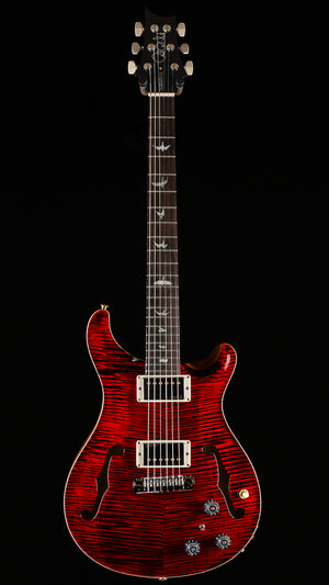PRS Wood Library Willcutt Exclusive Hollowbody II Piezo Red Tiger Stained Neck 10 Top (086)