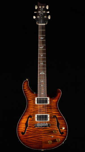 PRS Wood Library Willcutt Exclusive Hollowbody II Piezo Copperhead Burst Stained Neck 10 Top (087)