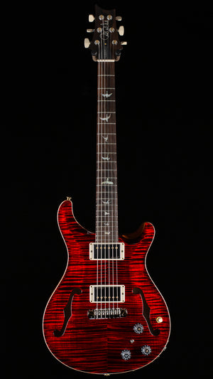 PRS Wood Library Willcutt Exclusive Hollowbody II Piezo Red Tiger Natural Back Stained Neck 10 Top (088)
