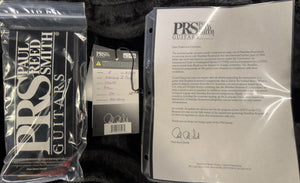 PRS Wood Library Willcutt Exclusive Hollowbody II Piezo Red Tiger Natural Back Stained Neck 10 Top (088)