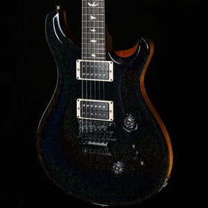 PRS Custom 24 Floyd Black Rainbow Holoflake Top & Binding (800)