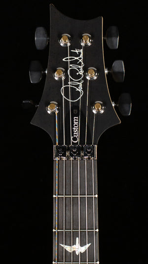 PRS Custom 24 Floyd Black Rainbow Holoflake Top & Binding (800)