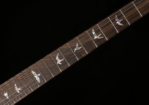 PRS Limited Edition Wood Library Custom 24 Stoptail Charcoal 10 Top (170)