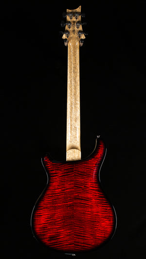 PRS Wood Library Willcutt Exclusive McCarty 594 Hollowbody II Fire Red Smokeburst 10 Top (636)