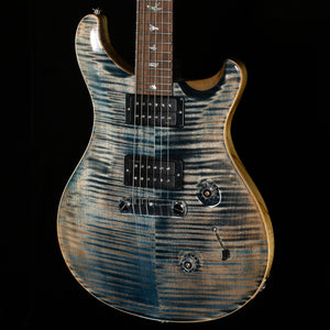 PRS Limited Edition Wood Library Custom 24 Stoptail Whale Blue 10 Top (995)