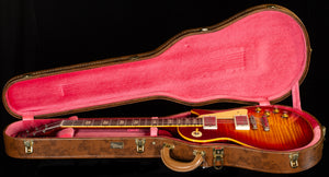 Gibson Custom Shop Willcutt Cavern Collection 1960 Les Paul V1 VOS Factory Burst Chambered (185)