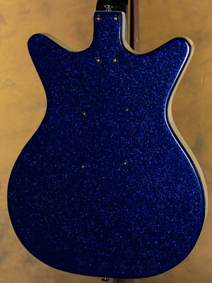 Danelectro 59M NOS+ Metalflake Blue