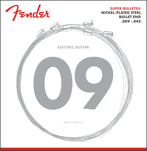 Fender Super Bullet Strings, Nickel Plated Steel, Bullet End 3250 L