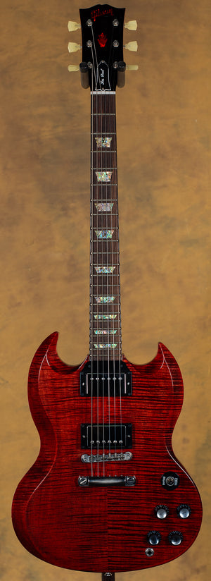 2018 Gibson Custom Shop SG Elegant Figured Red Tiger
