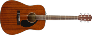 Fender CD-60S Dreadnought, Walnut Fingerboard, All-Mahogany (406)