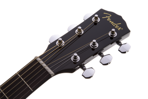 Fender CD-60 Dreadnought V3 w/Case, Walnut Fingerboard, Black (062)