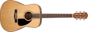 Fender CD-60 Dreadnought V3 w/Case, Walnut Fingerboard, Natural (918)
