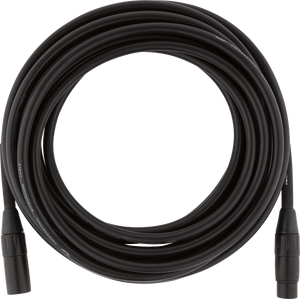Fender Professional Series Microphone Cable, 25', Black