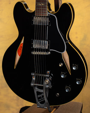 2021 Gibson Custom Shop Murphy Lab 1964 Trini Lopez Standard Reissue Ebony Ultra Light Aged w/ Bigsby