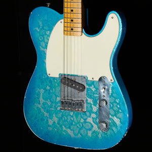 Underwood Guitars E Style Blue Flower