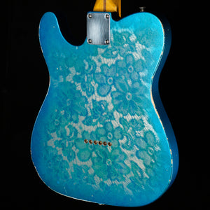 Underwood Guitars E Style Blue Flower
