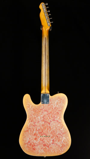 Underwood Guitars T Style Gold Red Flower