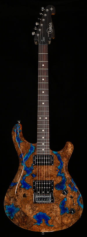 Knaggs Chesapeake Severn Trembuck Spalted Maple Top w/ Stone inlays (470)