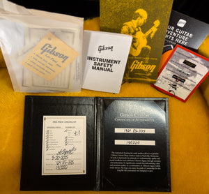 Gibson Custom Shop 1964 ES-335 Reissue VOS 60s Cherry (220)