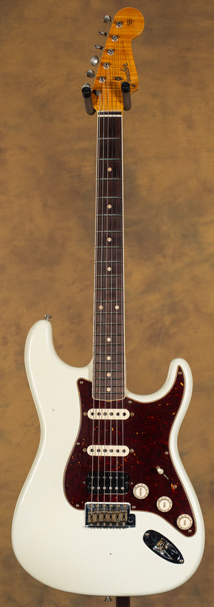 Fender Custom Shop Postmodern Stratocaster Journeyman HSS Aged Olympic White