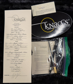 Knaggs Severn LM TurquoiseBurst w/T1 Maple Top (612)