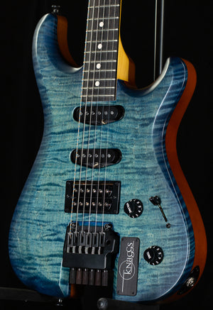 Knaggs Severn H HSS Headless Blue Marlin T2 Maple Top (620)