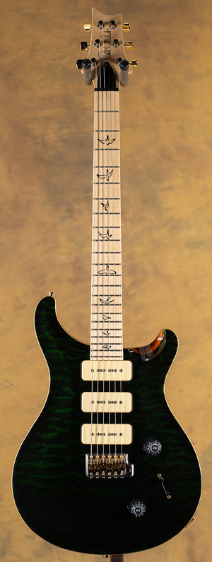 2010 PRS Custom 22 Soapbar Evergreen Quilted 10 Top