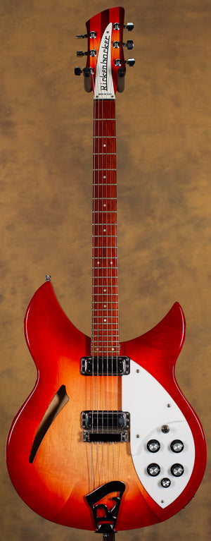 2018 Rickenbacker 330 Fireglo w/ Upgraded Toaster Pickups