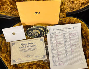 Scott Walker Custom Legacy Santa Cruz Hollowbody Natural Quilt (860)