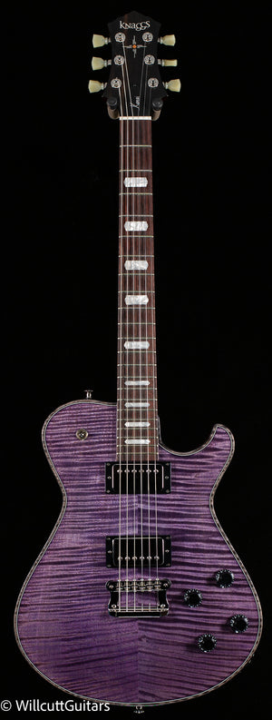 Knaggs Influence Kenai Purple w/Onyx binding w/T1 top (927)