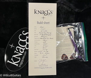 Knaggs Influence Kenai Purple w/Onyx binding w/T1 top (927)