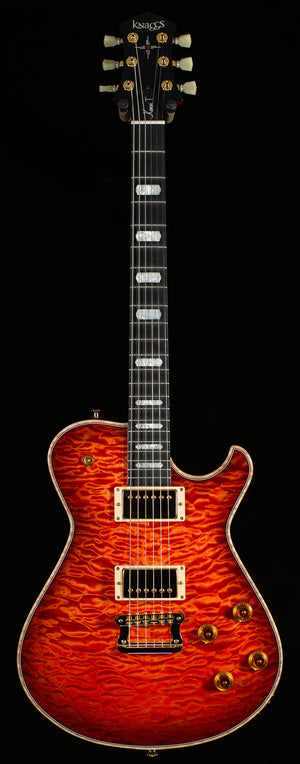 Knaggs Influence Kenai T Coral Burst Quilt Top (008)