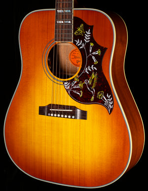 Gibson Custom Shop Willcutt Exclusive Hummingbird Original Heritage Cherry Sunburst Red Spruce Top (026)