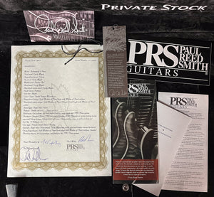 2021 PRS Private Stock 9610 Hollowbody II Piezo Faded Indigo Microburst